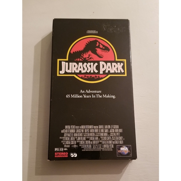 Jurassic Park VHS - Picture 1 of 3